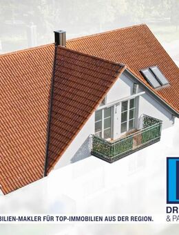 Zentrale 4-Zi-Whg über das gesamte DG! Mit Südbalkon und Einzelgarage - Ingolstadt