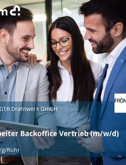 Sachbearbeiter Backoffice Vertrieb (m/w/d) - Fröndenberg (Ruhr)