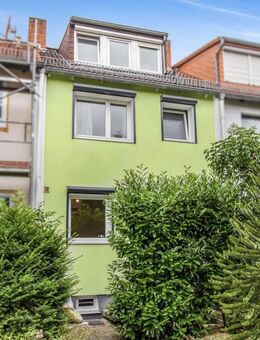 Bremen-Sebaldsbrück/Schlossparkviertel: 4 Zimmer-Reihenhaus mit Vollkeller und Garten - Bremen