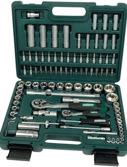 Brüder Mannesmann Werkzeuge Werkzeugset Steckschlüssel-Satz, 94-tlg.