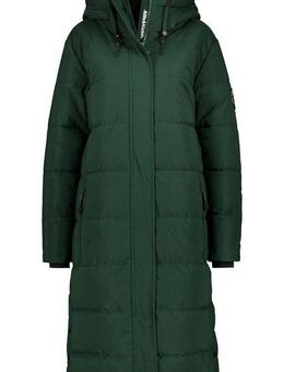 Alife & Kickin Steppjacke Damen KatiaAK A Langer Wintermantel mit großer Kapuze und regulierbarer Beinfreiheit