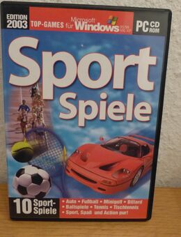 PC-Spielesammlung "Sportspiele" - Bielefeld Brackwede