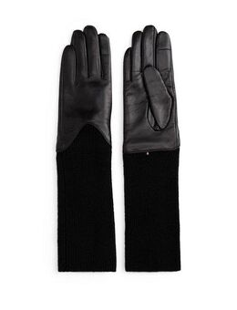 Tommy Hilfiger Lederhandschuhe HERITAGE SCRIPT LTHR GLOVES (2-St) Regular fit