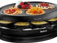 Tefal Raclette RE3208 2-in-1 Store'In, 8 Raclettepfännchen, 1050 W