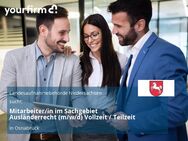 Mitarbeiter/in im Sachgebiet Ausländerrecht (m/w/d) Vollzeit / Teilzeit - Osnabrück