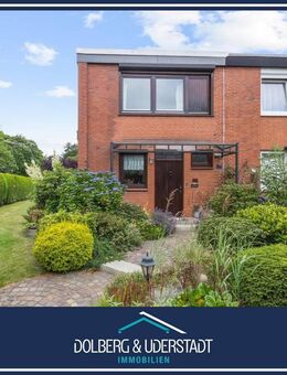 Attraktive Lage: Reihenendhaus mit großem Wintergarten sowie Vollkeller und Garage - Hamburg