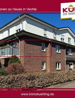 Komfortabel & Barrierefrei! Helle 2-Zimmerwohnung innerhalb gepflegter Seniorenanlage - Großenkneten