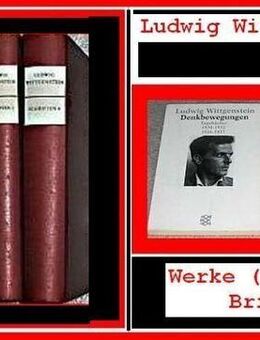 LUDWIG WITTGENSTEIN - Werke und Briefe (11 Bde) - Köln
