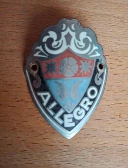 Allegro Fahrrad Steuerkopf CH Schild Emblem - Volketswil