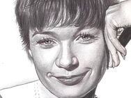 Shirley McLaine - Portrait (Originalzeichnung) - Rodgau
