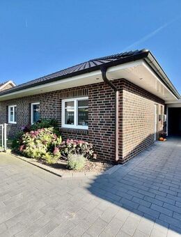 Ein Zuhause fürs Jetzt und für die Zukunft - Bungalow in ruhiger Neubau­siedlung - Dohren (Landkreis Emsland)