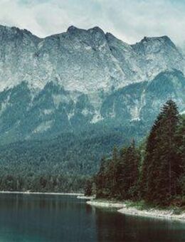 Bönninghoff Leinwandbild, Berge, Landschaft, Natur, See, Seebilder, Wald, Waldbilder (1 St)