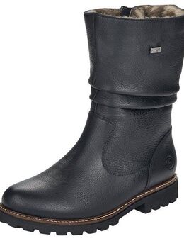 Remonte Winterstiefel, Blockabsatz, Winterboots mit Falten am slouchy Schaft, schmale Form