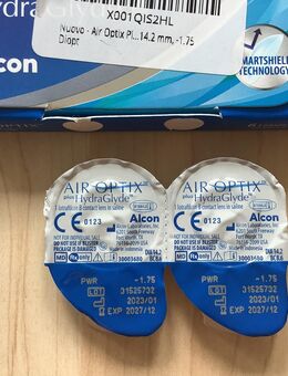 Air Optix plus HydraGlyde Monatslinsen weich, -1.75 und -2.00 - Lübeck