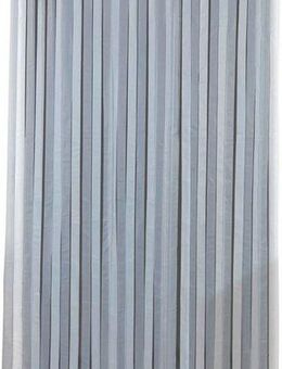 Maximex Türvorhang Insektenschutz, Klettband (1 St), blickdicht, Polyester, Grau-Weiß, zuschneidbar