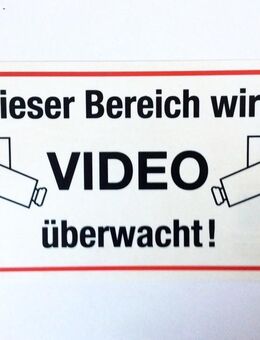 Hinweisschilder Videoüberwachung - Düsseldorf