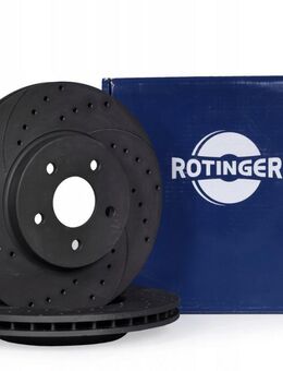 2x ROTINGER HIGH PERFORMANCE GRAPHITE SPORT-BREMSSCHEIBE - AUDI A4 B6, B7 345mm Vorderachse - Wuppertal