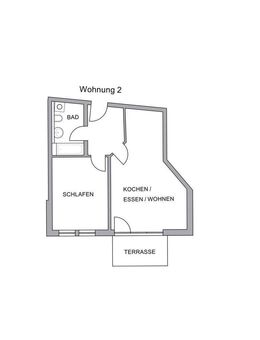 Erdgeschosswohnung mit Terrasse in Feuchtwangen! - Feuchtwangen