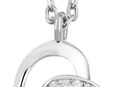 925 Silber Damen Halskette Herzanhänger & Zirkonia - edel - Geschenkidee in 55543