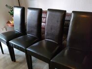 Stühle 8 Stück Lederoptik - Bad Berka