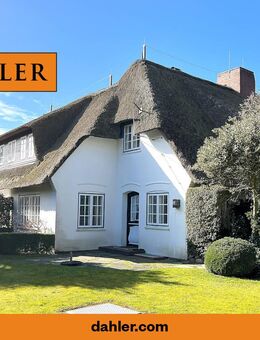 Versteckt gelegenes Reetdach-Domizil - Sylt