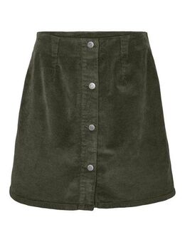 Vero Moda Cordrock VMETTA HR SHORT CORD SKATER SKIRT NOOS