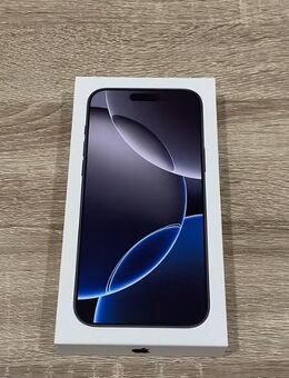 iPhone 16 Pro Max.......512Gb........ Titanium schwarz - Dresden