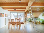 Wohnen über den Dächern: 3-Zimmer-Dachgeschosswohnung mit sonniger Dachloggia - Philippsburg