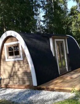 Camping POD Glamping isoliert L600 B240cm Kiefer - Rietberg