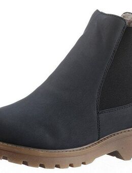 Rieker Chelseaboots, Schlupfboots, Stiefelette, Blockabsatz, mit kuscheligem Warmfutter