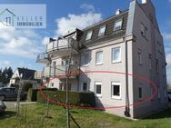 FÜR KAPITALANLEGER, VERMIETETE 2-R-Erdgeschosswohnung mit Süd-Ost Terrasse, Bad mit Fenster, PKW Stellplatz am Haus - Werdau