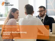 Spezialist Baufinanzierung (m/w/d) - Rheine