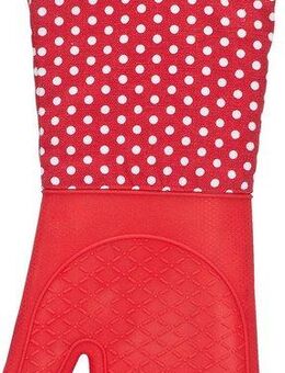 WENKO Topfhandschuhe Modell Silikon, (Set, 2-tlg), Ofen- und Grillhandschuhe, Hitzeschutz, Baumwollinnenseite, 1 Paar