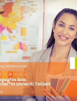 Sozialpädagog*in bzw. Sozialarbeiter*in (m/w/d) Teilzeit - Wolfenbüttel
