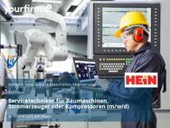 Servicetechniker für Baumaschinen, Stromerzeuger oder Kompressoren (m/w/d) - Frankfurt (Main)