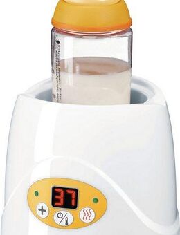 BEURER Babyflaschenwärmer BY 52 Fläschchenwärmer, 2-in-1: Erwärmen & Warmhalten von Babynahrung, Geeignet für alle handelsüblichen Fläschchen und Gläschen