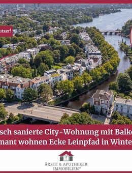 Frisch sanierte 2-Zimmer-Wohnung mit Balkon - charmant wohnen Ecke Leinpfad in Winterhude - Hamburg
