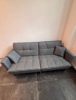 Sofa mit Bettfunktion (40x87x190) wie Neu! - Aachen