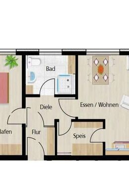 2,5 Zimmer-Wohnung in exquisiter und ruhiger Wohnlage an der Tauber - Creglingen