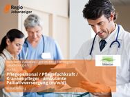 Pflegepersonal / Pflegefachkraft / Krankenpfleger - ambulante Palliativversorgung (m/w/d) - Ratzeburg