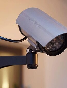 1 x Dummy Kamera, CCD Überwachung, Fake Camera, Sicherheitskamera Neuwertig 1 A - Velbert