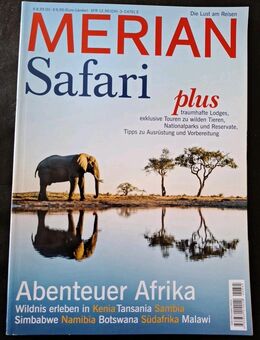 Merian Safari Abenteuer Afrika (Merian-Hefte) Reisemagazin Reisezeitschrift - Essen