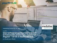 Web-Softwareingenieur (m/w/d) mit Schwerpunkt JavaScript / TypeScript / Angular / C# im E-Health-Bereich - Eltville (Rhein)