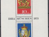 2 Briefmarken BRD - Mi-Nr. 766 - 767, Block 9 - Ueckermünde