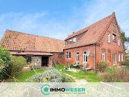Neuer Preis! Großes Grundstück, großer Traum! Resthof für sanierungsfreudige Visionäre. - Blender