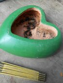 Herzpflanztopf - Handarbeit in 80335