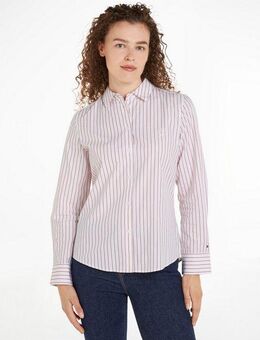 Tommy Hilfiger Hemdbluse STRIPE REGULAR SHIRT mit Streifendessin