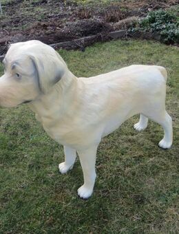 Dekofigur Labrador stehend Haus Garten Freizeit - Hergisdorf