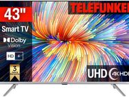 Telefunken D43V850M5CWH LED-Fernseher (108 cm/43 Zoll, 4K Ultra HD, Smart-TV)
