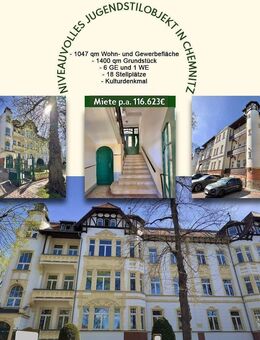 Sichern Sie sich ein Stück Gründerzeit mit stabiler Mieteinnahme - Chemnitz